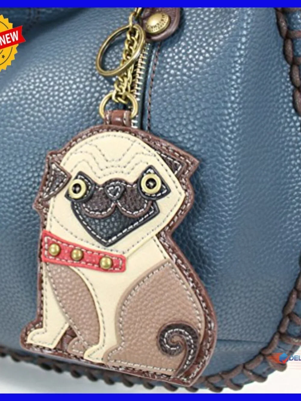 Large Vegan Leather Hobo Bag with Detachable Keychain, Convertible Shoulder